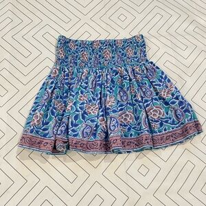 Modern Souls Floral Textile Skirt